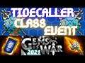 Tidecaller Class Event | Gems of War Live Stream 2021 | NOx3 No mythic No legendary No Dawnbringer