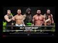 WWE 2K19 Ricochet VS Roode,Reigns,Christian,Shane 5-Man Battle Royal Match WWE 24/7 Title