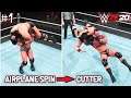 WWE 2K20 10 Best Move Combos - part 1 (Bro 2 sleep/suplex, Spin/cutter, etc)