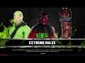 WWE 2K20 Kane VS Sea Creature,Ribbie Triple Threat Extreme Elimination Match