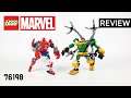 레고 마블 76198 스파이더맨 VS 닥터 옥토퍼스 맥로봇 대결(LEGO Marvel Spider-Man & Doctor Octopus Mech Battle) - 리뷰_Review