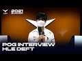 Deft 인터뷰 | 한화생명 vs. T1 | 08.15 | 2021 LCK 서머 스플릿