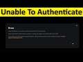 Fix Grand Theft Auto V Was Unable To Authenticate With Epic Online Services Error Windows 10 / 8 / 7