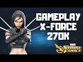 GAMEPLAY X-FORCE 270K ! BYE L'ASGARDIENNE ! - Marvel Strike Force