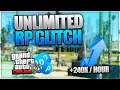 GTA V ONLINE BRAND NEW  UNLIMITED RP GLITCH ON GTA 5 ONLINE - 5,000 RP EVERY 30 SECONDS [PS4]