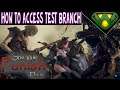 How to access the Testing Branch of She Will Punish Them