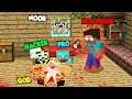 Minecraft NOOB vs PRO: AN UNEXPECTED ATTACK OF HEROBRINE TO GOD! 100% trolling