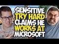 SENSITIVE Try-Hard CLAIMS he works at MICROSOFT! (COD BO4)