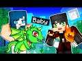 Taking care of Minecraft Baby Dragons!