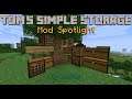 Tom's Storage Mod Spotlight (v1.1.0) for Minecraft 1.15.2