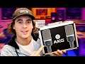 AKG C214 Condenser Mic Unboxing / Review / Vocal Test