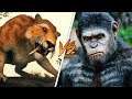 APE vs SABER TOOTH TIGER!! (Ancestors: The Humankind Odyssey)
