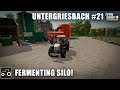 Building A Fermenting Silo For Alfalfa & Clover - Untergriesbach #21 Farming Simulator 19 Timelapse