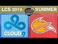 C9 vs FOX   LCS 2019 Summer Split Week 2 Day 1   Cloud9 vs Echo Fox