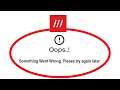Fix What3words Apps Oops Something Went Wrong Error Please Try Again Later Problem Solved