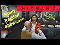 Hitman 3 - Funny Ragdoll Showcase (w/ Out Of Map Glitch)