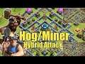 Hog\miner hybrid + blimp best townhall 13 || th 13 attack strategy