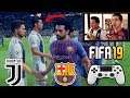 JUVENTUS Vs BARCELONA ¡Duelo Epico en FIFA19! ⚽️