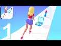 Makeover Run - All Levels Gameplay Walkthrough Part 1 (IOS/Android)