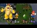 Mario Party 9 MiniGames - Mario Vs Bowser Vs Luigi Jr Vs Monty Mole HD