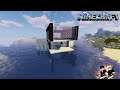 Minecraft-como construir uma casa moderna na água com aquario-P4trick G4mer