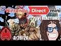 Nintendo Direct Mini 3.26.20 LIVE REACTIONS (Xenoblade Chronicles, ARMS in Smash, Borderlands, etc.)