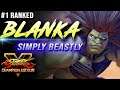 Nishikin (Blanka) Beastly ! ➤ Street Fighter V Champion Edition • SFV CE