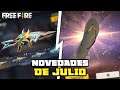 *NUEVO* 7 COSAS que LLEGARAN A FREE FIRE EN EL MES DE JULIO!! (Filtraciones y SECRETOS)
