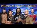 Previa de WWE Smackdown 24 de Septiembre del 2021