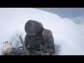 Red Dead Redemption 2:Finding a dead man in the snow