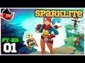 Sparklite #01 - Inspirado em Zelda - Gameplay em Português PT-BR