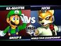 SWT Championship Group B - Nicki (Fox) Vs. Ka-Master (Luigi) SSBM Melee Tournament