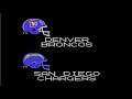 Tecmo Super Bowl (NES) (Season Mode) Week #4: Broncos @ Chargers