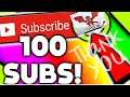 THANK YOU!! to my 100+ SUBSCRIBERS