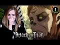 THE BEAST TALKED? - Attack On Titan S2 Episode 1 Reaction