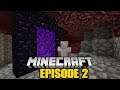 THE JOURNEY INTO THE DEPTHS! | MINECRAFT #2