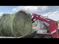 The real farm sim. Haying day loading and unloading round bales