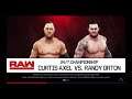 WWE 2K19 Randy Orton VS Curtis Axel 1 VS 1 Match WWE 24/7 Title