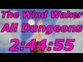 Zelda: Wind Waker All Dungeons Speedrun in 2:44:55