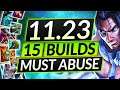 15 NEW BUILDS that are BROKEN in SEASON 12 - Patch 11.23 Tips and Tricks - LoL Guide