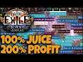 2 EX Investment Per Map!? How I Juice My 100% Delirious Fractured Maps For Massive Profits PoE 3.13