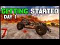 7 Days To Die - GETTING STARTED DAY 1 (Undead legacy) A19.5