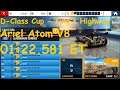 Asphalt 8 - D-Class Cup | King's Highway | Ariel Atom V8 01:22.581 ET