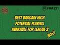 Best High 80+ Potential Players For League 2 Under £1million FIFA 22 Career Mode