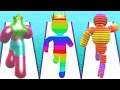 BLOB RUNNER 3D vs GIANT CLASH 3D vs ROPE-MAN RUN