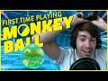 Epic Gamer Move - Playing Monkey Ball for the First Time!