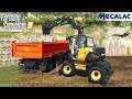 Farming Simulator 19 - MECALAC 15MWR All-round Wheel Excavator Digging Dirt