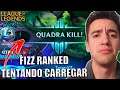 FIZZ RANKED QUADRA KILL (Tentei Carregar) - League of Legends: Wild Rift