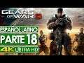 Gears of War 3 Campaña Español Latino Gameplay Parte 18 🎮 SIN COMENTAR (4K)