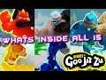 GOO JIT ZU  - WHAT'S INSIDE ALL 17 Heroes of Series 1 & 2 Figures!!